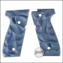 Alumide Griffschalen für TM, KJW M9 (M92) und BFA SA92B GBB -blau-