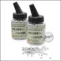 3.000 BEGADI Stahl BBs 4,5mm - silberfarben - in Feeder