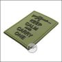 BE-X 3D Abzeichen "Carry an M4", aus Hartgummi, mit Klett - olive