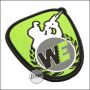 WE 3D Abzeichen "Shooter" aus Hartgummi, mit Klett