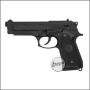 KJW M9 "PRO" GBB, schwarz, Gas Version (frei ab 18 J.)