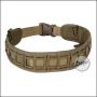BEGADI Basic Battle Belt, Lasercut, 80cm - 100cm, TAN