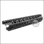 E&C 12,5 Zoll / 318mm LVC Handguard mit EU Gewinde -schwarz-