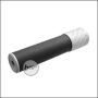 Begadi DSL2 Carbon Optik Silencer, mit 14mm CCW Gewinde, 150mm Version -silber-