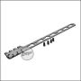 Single Picatinny & KeyMod Rail für Begadi Modular Handguard System - grau