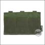 VIPER "Flat" Triple Mag Plate Pouch, elastisch - olive