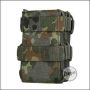 ZentauroN Doppelschnellziehtasche M4 - flecktarn