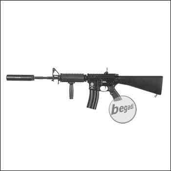ICS M4 "C-15" EBB S-AEG, schwarz (frei ab 18J.) [ICS-327]