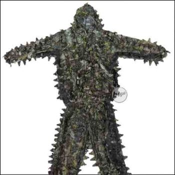 BE-X Ultraleicht Ghillie "Natural Blind© 3D", grün