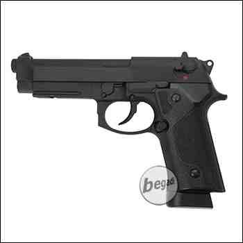 KJW M9 VE "PRO" GBB, schwarz, CO2 Version (frei ab 18 J.)