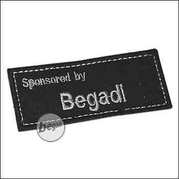 Aufnäher SPONSORED BY BEGADI - ohne Klett