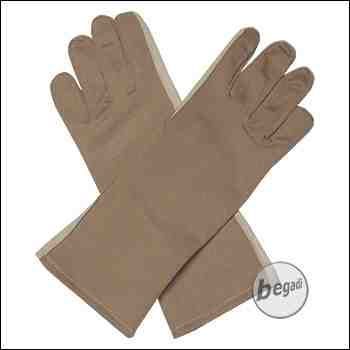 BE-X NOMEX Handschuhe, lang, TAN - Gr. XXL