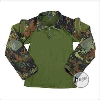 BEGADI Basics Combat Shirt, flecktarn - Gr. XXL