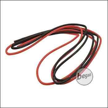 BEGADI 16AWG 1,5QMM Wire Set, V.1, with 2.8mm outer diamter (2x 1 meter)