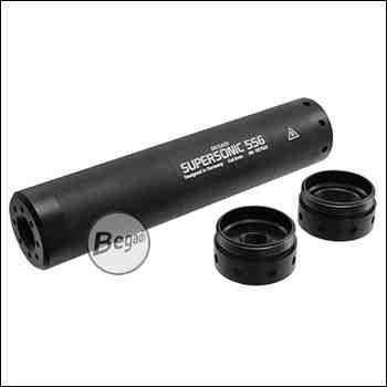 Begadi Supersonic 556 Modular Silencer aus Aluminium  -  14mm CCW + CW, 24mm AK CW