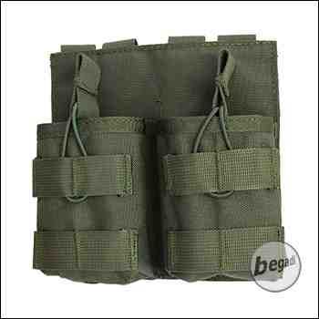 BEGADI Basic Magazintasche "7.62 / G3 / M14 - double" - olive