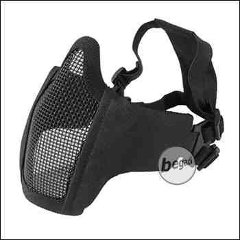Begadi "FLEX" face protection mask with 2-point headband - black