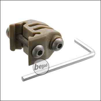Begadi Basic Rail Mount für GoPro etc. -TAN-