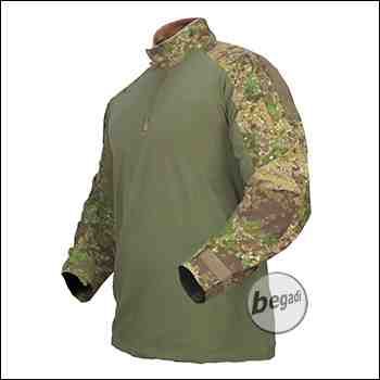 BE-X FronTier One Combat Shirt, "Windproof", 4 Jahreszeiten, Pencott Greenzone - Gr. S