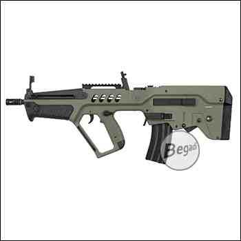 S&T T21 "CARBINE" Upgrade S-AEG mit FSWS, Begadi CORE EFCS / Mosfet, Mamba Motor & PRO HopUp -olive- (frei ab 18 J.)