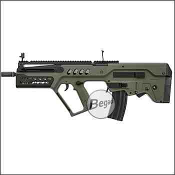 S&T T21 "KEYMOD" Upgrade S-AEG mit FSWS, Begadi CORE EFCS / Mosfet, Mamba Motor & PRO HopUp -olive- (frei ab 18 J.)