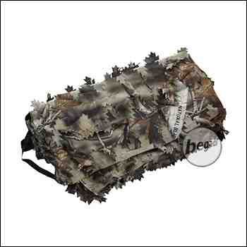 BE-X Waffentarnnetz "Natural Blind© 3D", wendbar - 150x80cm