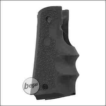 Begadi Rubber Grip for KJW & WE M1911 GBBs -black-
