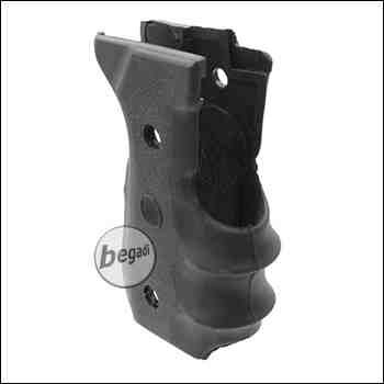 Begadi Rubber Grip for KJW & WE M9 GBBs -black-