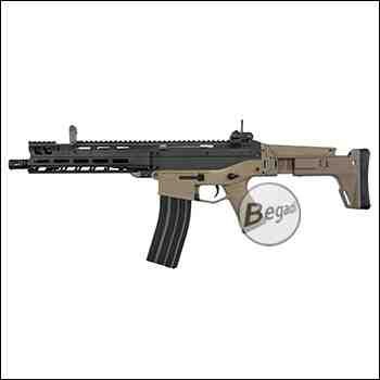 A&K MSK CQB Upgrade S-AEG, V1.2, mit FSWS, CNC Handguard, Begadi CORE EFCS / Mosfet, Mamba Motor & Rotary PRO HopUp -bicolor- (frei ab 18 J.)
