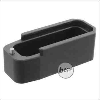 E&C CNC Alu Tactical Magazinschuh / Base Pad (Ziehhilfe) für M4 / M16 Magazine -schwarz-