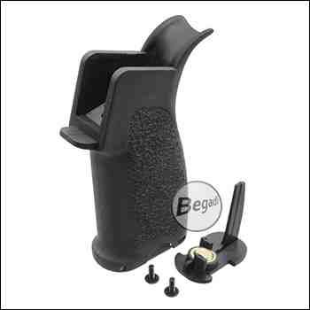 E&C M4 / M16 Nylon Griff mit Motorplatte -schwarz-