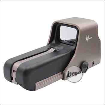 PHX 552 Style Red Dot Sight (rot & grün - 10 Stufen) - TAN metallic