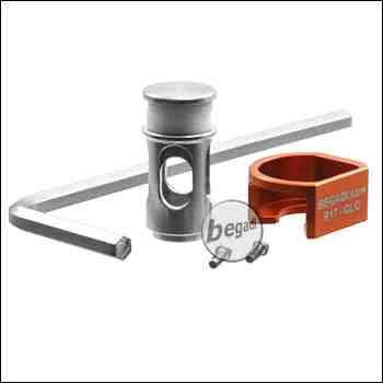 Begadi NPAS for (Army Armament, KJW, WE) G-Series GBBs (CNC, stainless steel) -orange-