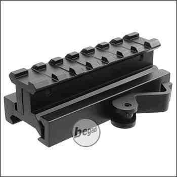 Begadi QD Riser aus Aluminium (Höhe einstellbar) - 85mm