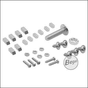 Spare parts set screws & magnets, for Begadi Protection Goggles CP1