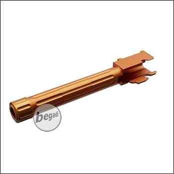 5KU Lightweight Outer Barrel with Thread & Cover for TM / KJW / WE G17 -gold / orange-