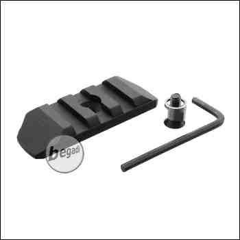 Begadi KeyMod 3 Slot Metall Rail -schwarz-