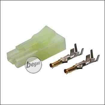 Begadi Mini Tam Connector (male) with female cable lugs