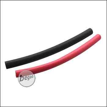 Begadi Heat Shrink Tubing Set 6,4mm -red/black- (each 10cm)