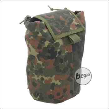 BE-X FronTier One Abwurfsack / Dump Pouch "Xtra Large, faltbar" - flecktarn