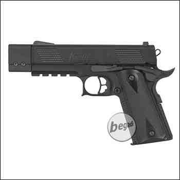 ICS KORTH PRS GBB, XL Version mit Kompensator -schwarz- (frei ab 18 J.)