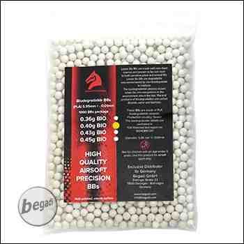 1.000 LONEX Hochpräzise HEAVY BIO BBs 6mm 0,40g -hell-