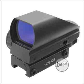PHX Slim Basic Reddot mit 4 Absehen -schwarz- 