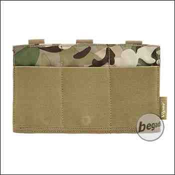 VIPER "Flat" Triple Mag Plate Pouch, elastisch - vcam / multiterrain