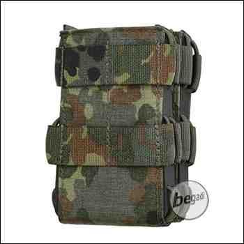 ZentauroN Doppelschnellziehtasche M4 - flecktarn