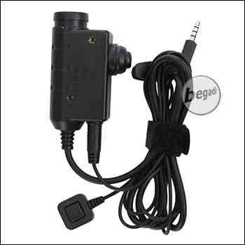 EARMOR PTT Set (Sprechtaste & Tastschalter) - für Mobile Ph. [M52-PH]