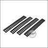 DBoys Ladder Rail Covers - 4er Pack - in schwarz