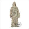 BEGADI Ghillie / Scharfschützenanzug "Faden", 5teilig, braun - Gr. M/L