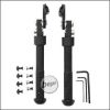 Begadi "Hercules" Zweibein / Bipod, Sidemount Edition, für M-LOK & Keymod Systeme -schwarz-