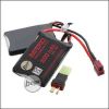 Begadi "IMPERIO" LiPo Akku 7,4V 1600mAh 30C PEQ Double Stick mit Dean & Adapter auf Mini TAM